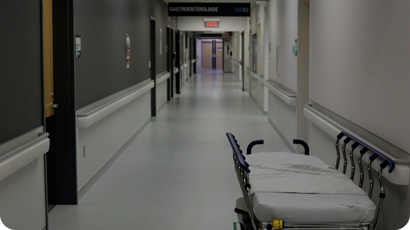 Woman administrator handing over a report